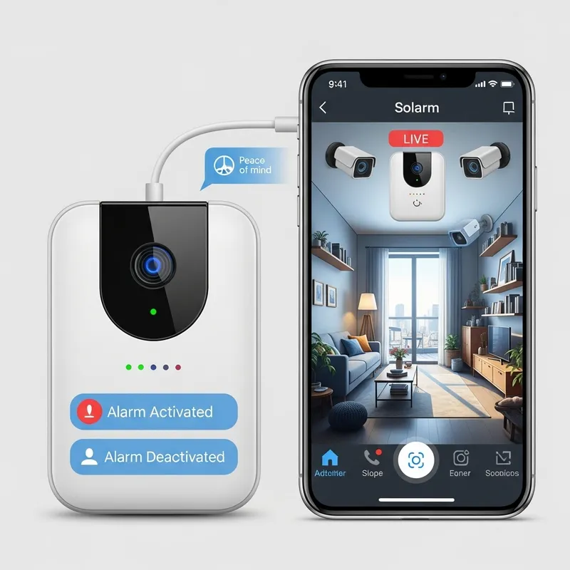 Connected Alarm System: Reduce Stress, Anxiety, and Fear