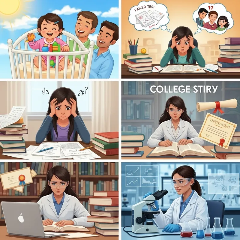 Life Journey: From Childhood Joy to Career Success