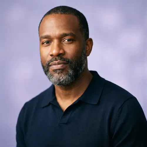 Professional Portrait of a 41-Year-Old Black Editor