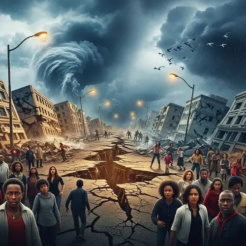 Earthquake and Storm: Nature's Fury Unleashed