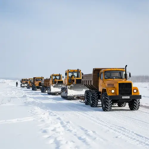 Pioneer Sledge-Tractor Expedition of 1973 to Novy Urengoy