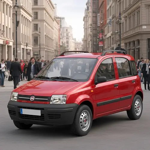 Compact Car Design Inspired by Fiat Panda | City Driving