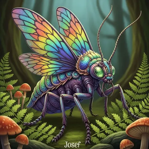 Discover Josef: The Colorful Herbivore Insect