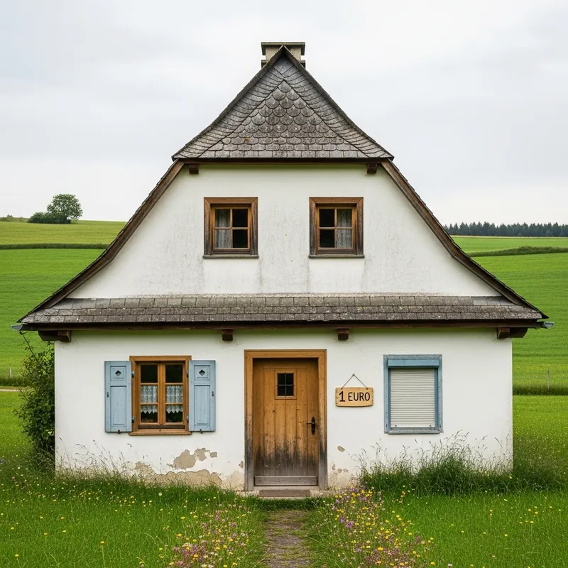 Cost-Effective Traditional European House | 1 Euro Haus