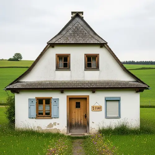 1 Euro House - Affordable Traditional European Home for Sale