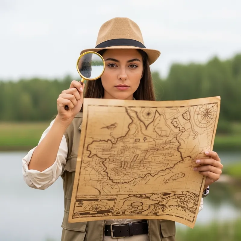 Hispanic Archaeologist Uncovering Historical Secrets | Adventure Spirit