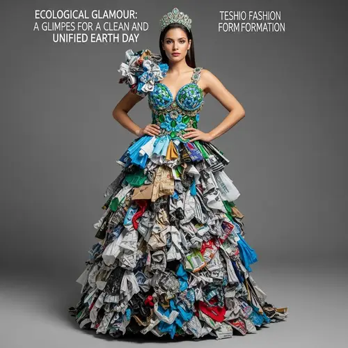D.I.Y Eco Fashion: Ecological Glamour for Earth Day