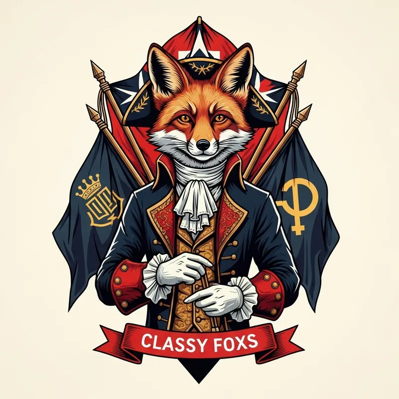 Classy Foxes: Create a Symbol for a Revolution called Classy Foxes