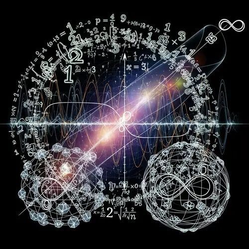 Abstract World of Mathematics: Numbers, Equations, & Shapes