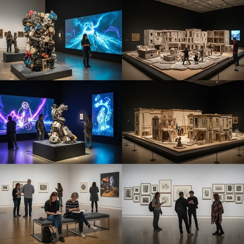 Explore Modern Art Museum Exhibits