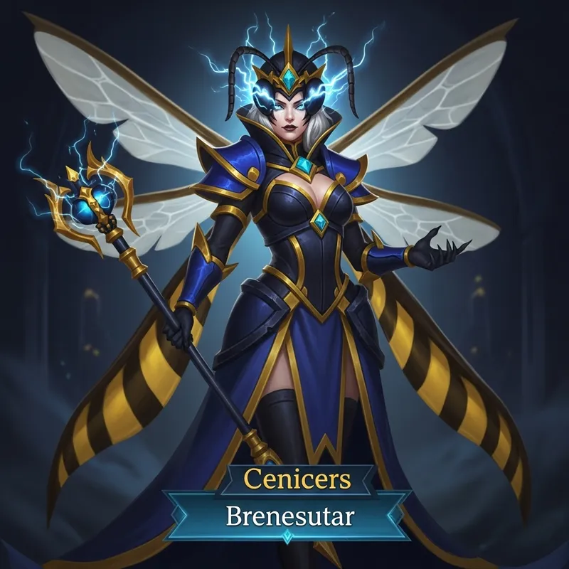 Wasp Queen Selena - Dark Fantasy Mobile Legends Character