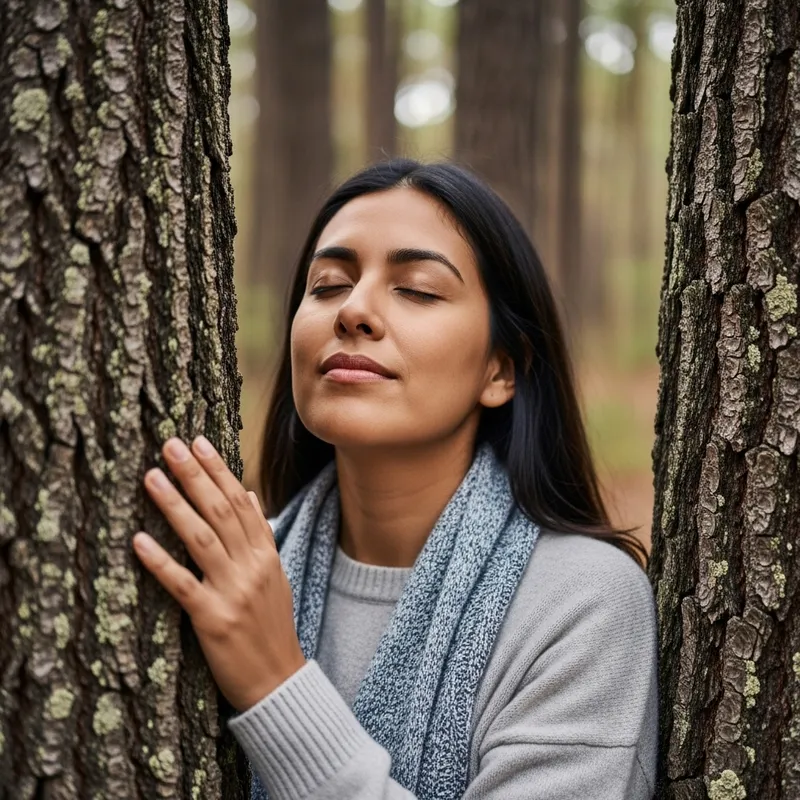 Experience Forest Therapy with a Hispanic Woman