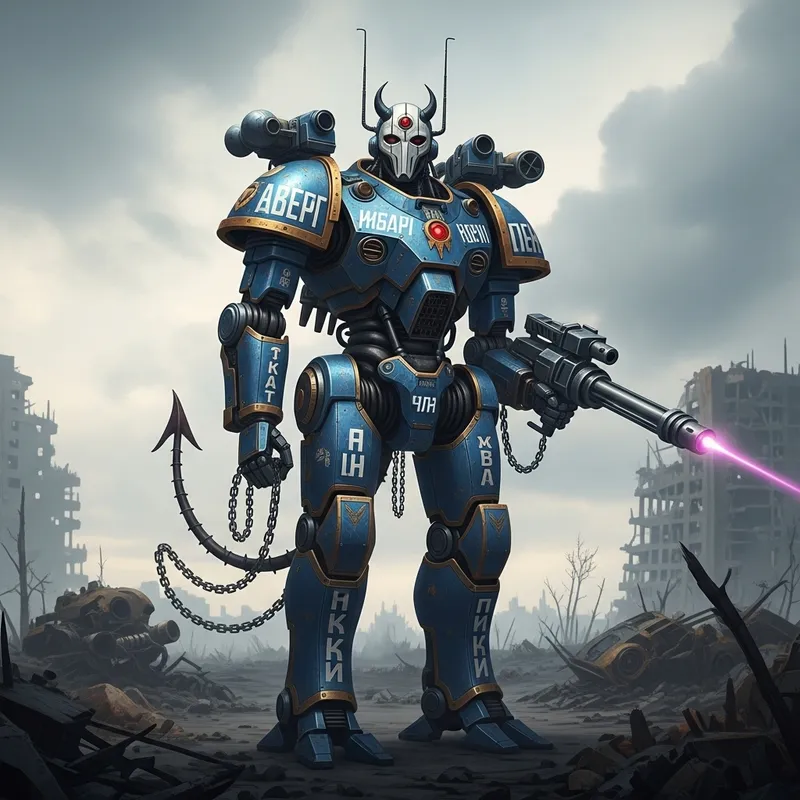 V1 Robot in Post-Apocalyptic Setting V1 Robot in Post-Apocalyptic Setting