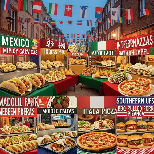 Global Street Food Market: Tacos, Dumplings, Samosas & More