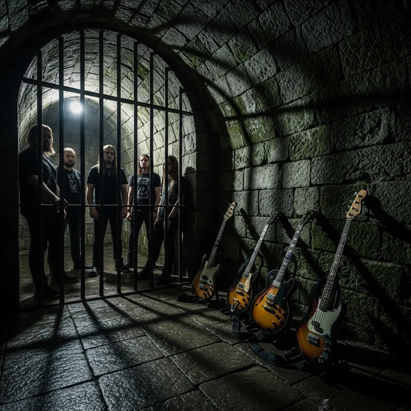 Bi-2 Russian Musicians Locked Behind Bars in Dungeon