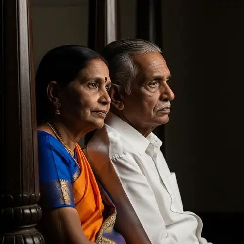 Genuine Portrayal of South Asian Couple: Documentary Photography