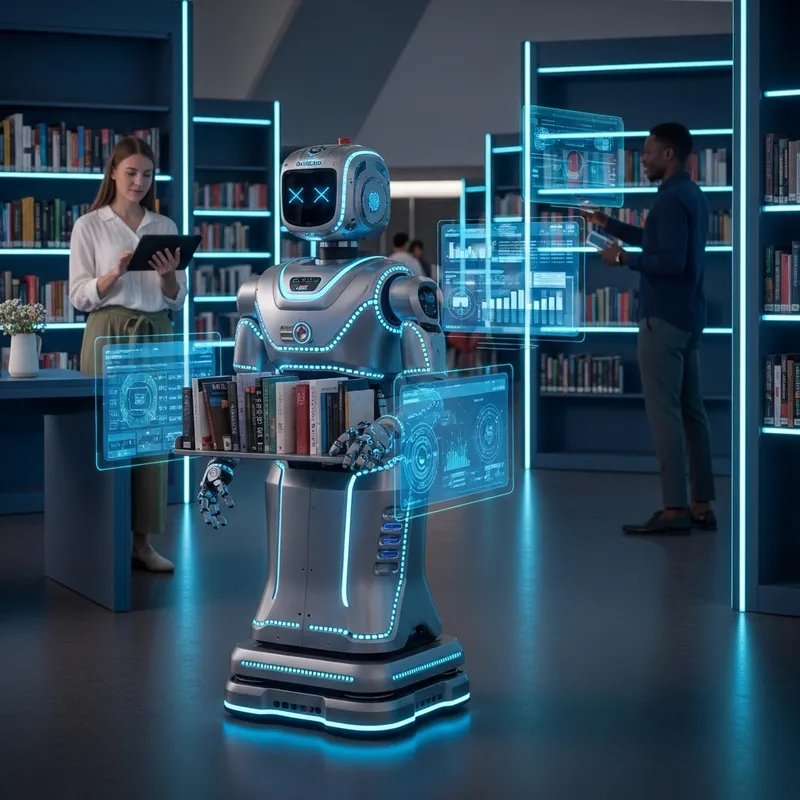 Futuristic Robotic Librarian: A New Era of Libraries Futuristic Robotic Librarian: A New Era of Libraries