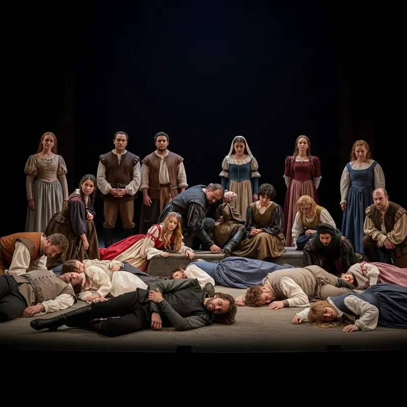 Shakespeare Tragedy Ending | Diverse Cast in Somber Finals