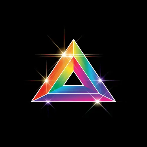 Colorful Prism Logo Design | Modern & Creative Brand Identity