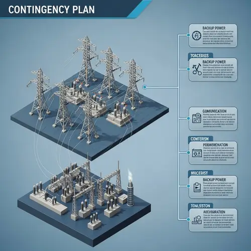 Electrical Company Contingency Plan: Emergency Procedures & Power Grid