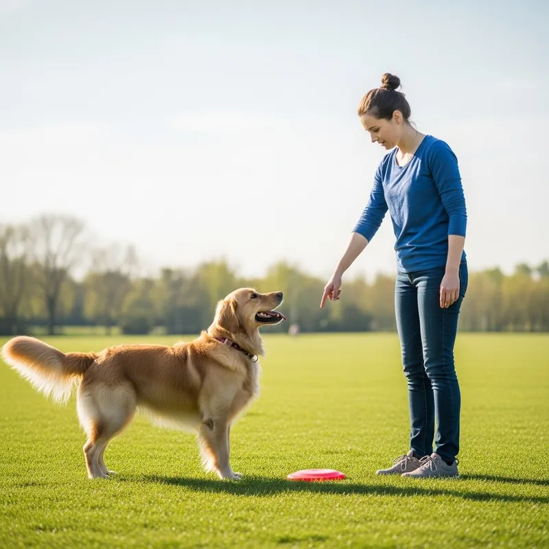 Engaging Dog Training in a Spacious Park | Teach Your Dog to Fetch