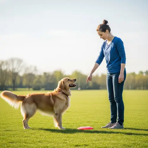 Engaging Dog Training in a Spacious Park | Train Your Dog