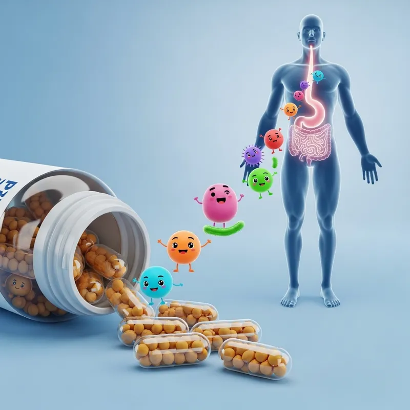 Probiotic Supplements for Gut Health Support