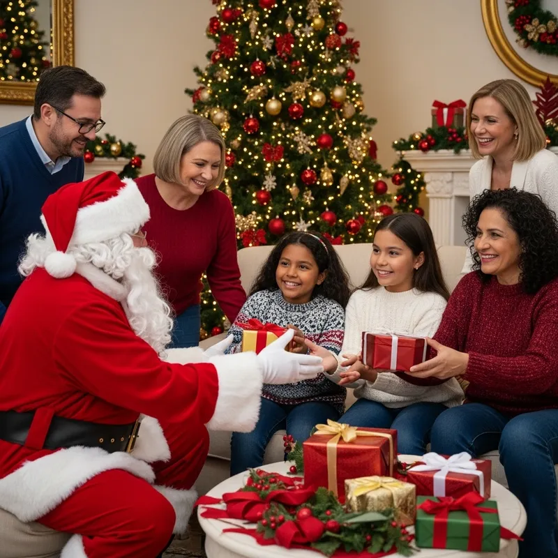 Santa Wishing Happy Christmas to Cajamarca Regional Division Family Santa Wishing Happy Christmas to Cajamarca Regional Division Family