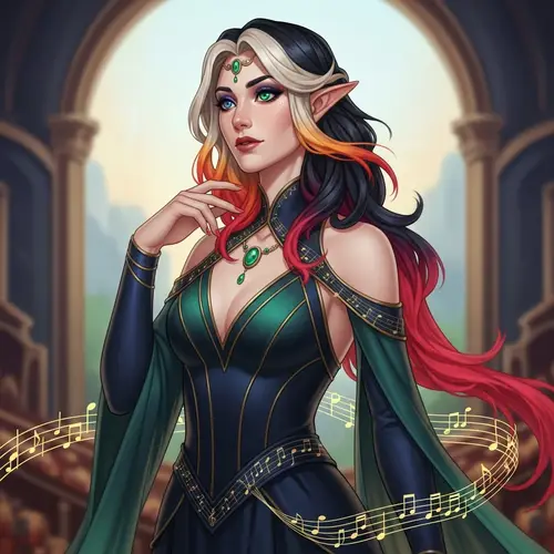 Lyra Serenade: The Musical Melodi - D&D Character Guide