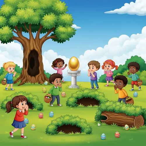Enigmatic Easter Mystery: Golden Egg Disappearance