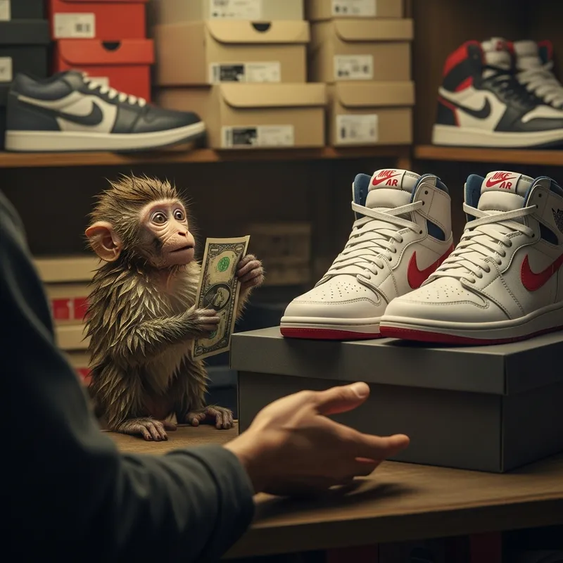 Dirty Monkey Buys Nike Air Jordan Sneakers - Amazing Deals!