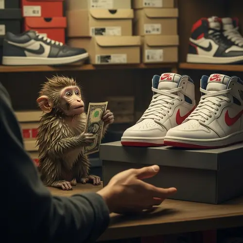 Monkey Buys High-Top Sneakers - Shop the Best Deals Now