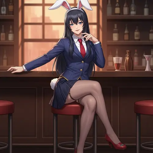 Enchanting Female Character in Playful Costume | Personality Revealed