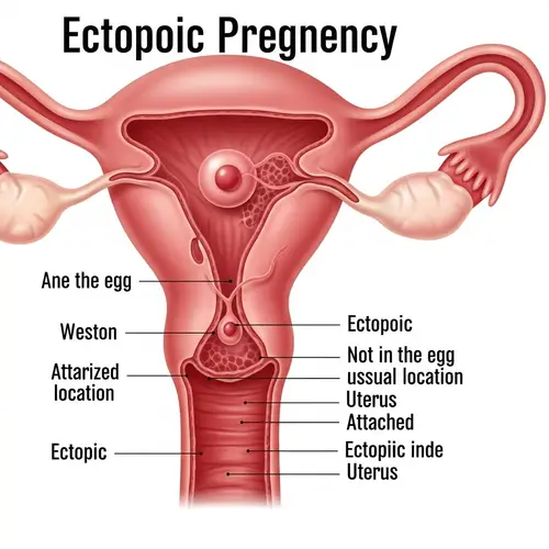 Ectopic Pregnancy Medical Illustration