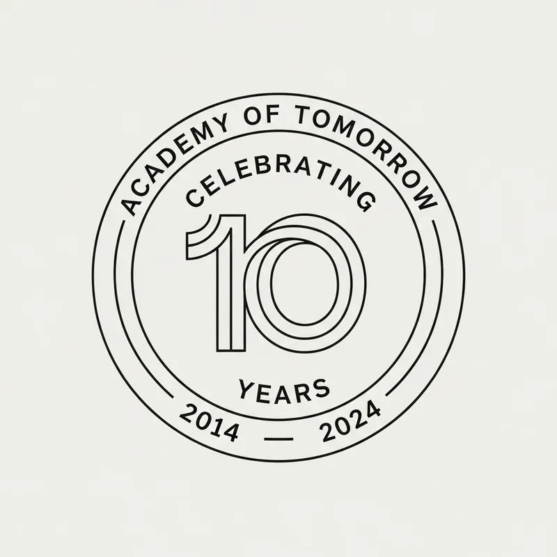 10th Anniversary School Emblem Design