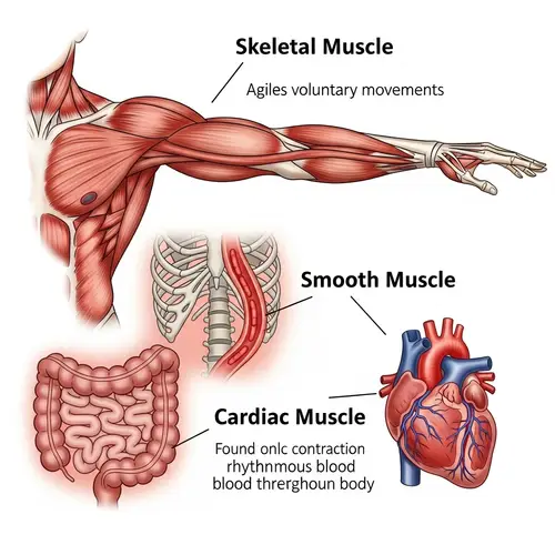 Types of Human Muscles: Skeletal, Smooth, Cardiac