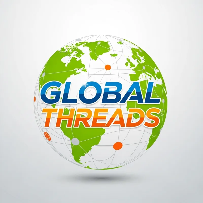 International Fashion Globe Logo Design