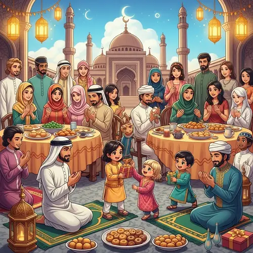 Celebration of Eid-ul-Fitr: Multicultural Joy