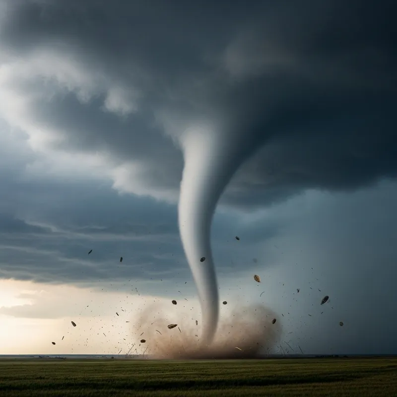 Majestic Tornado - Powerful Weather Phenomenon Majestic Tornado - Powerful Weather Phenomenon