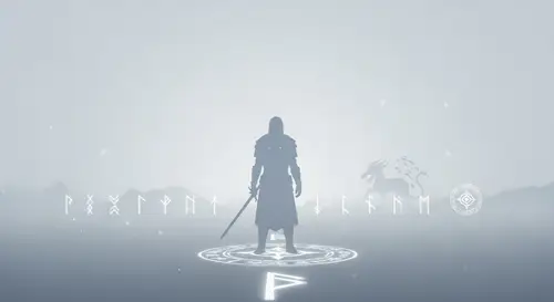 Subtle and Minimalist Dungeons & Dragons Character Wallpaper