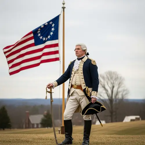 18th Century American Military Leader | Historical Attire