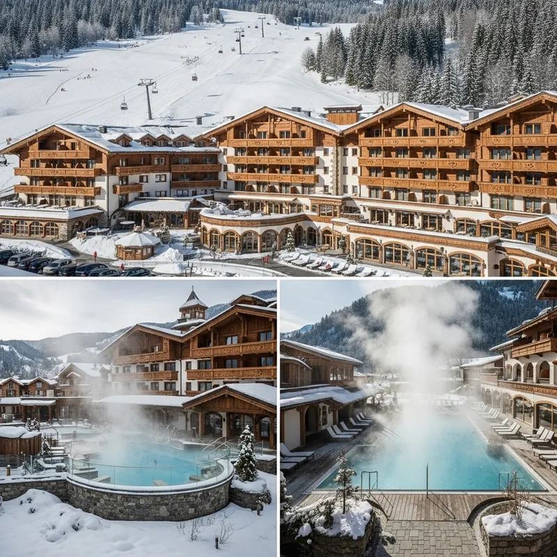 Grand Chalet Hotel with Spa & Pool | Ski Resort Escapade
