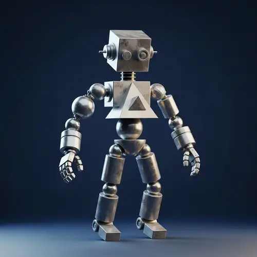 Abstract Robot Art - Futuristic Artistic Designs