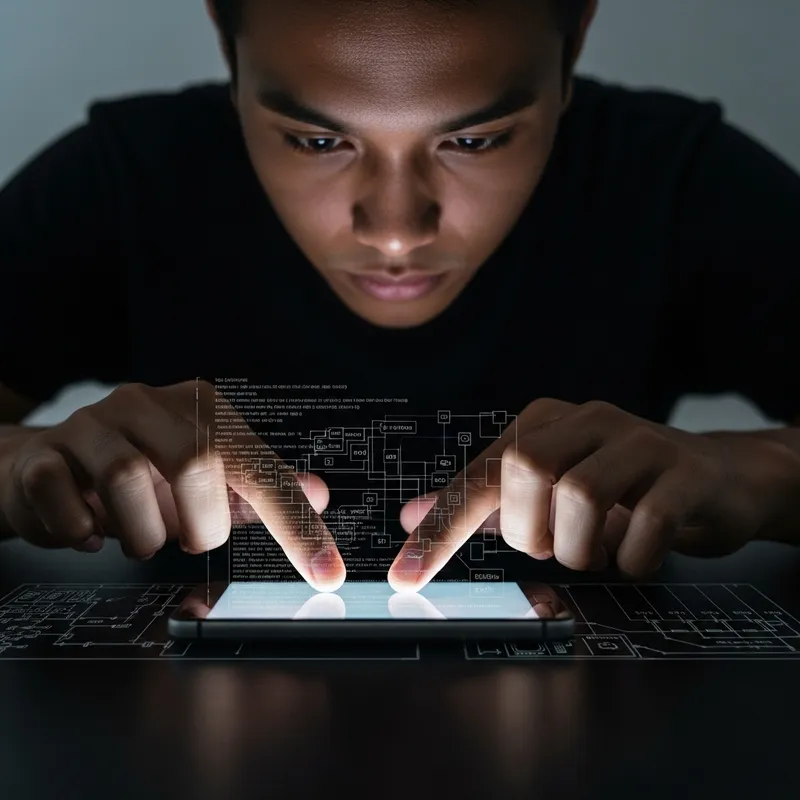 Wild Hacker Breaching Smartphone | Cybersecurity Scene