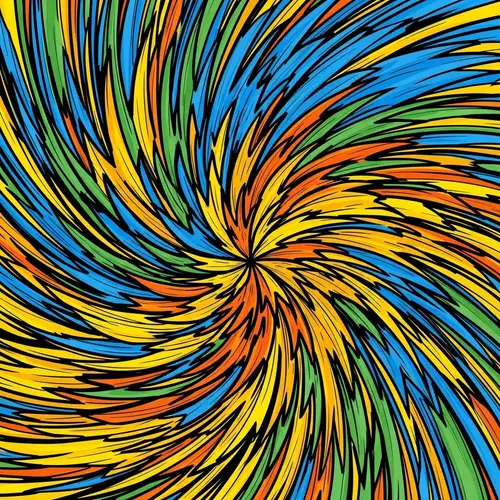 Energetic Power: Refreshing & Energizing Abstract Art