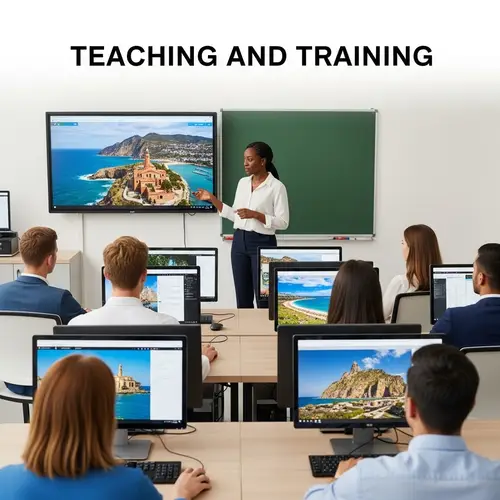 Teaching and Training in Tourism with ICT Case Study