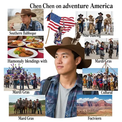 Chen's Cultural Adventure Across America