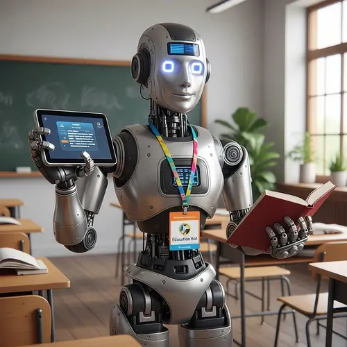 Friendly Educational Robot for Learning | Education Bot