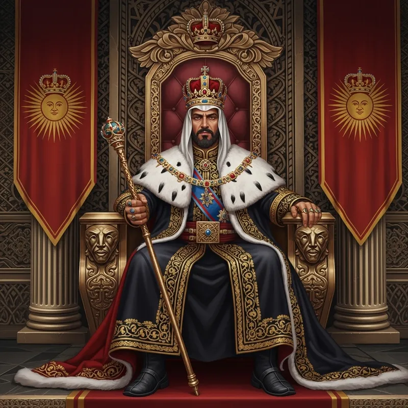 Emhyr var Emreis in Majestic Royal Throne Room