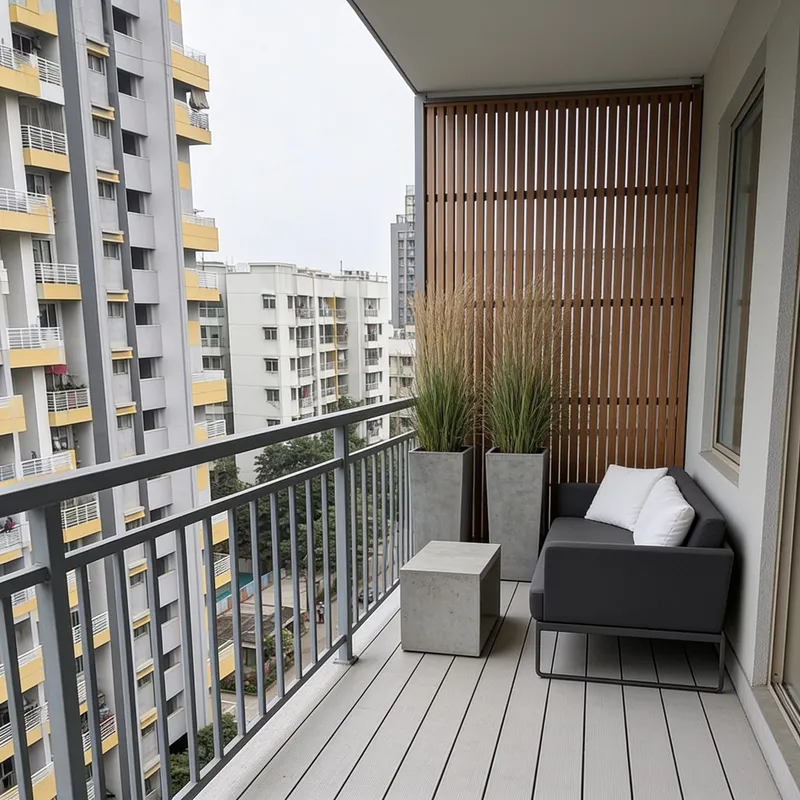 Modern Minimalist Balcony Redesign Ideas Modern Minimalist Balcony Redesign Ideas